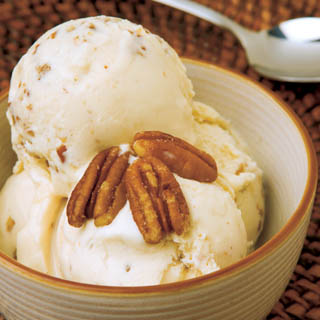 Homemade Butter Pecan Ice Cream recipe