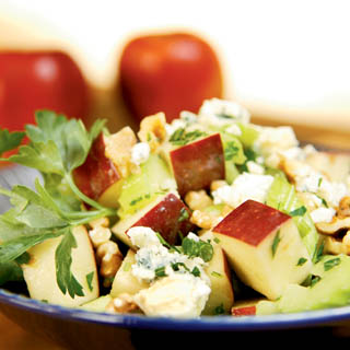 Apple and Walnut Salad With Blue Cheese Recipe